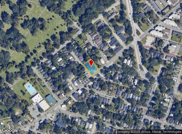  38Th West St, Savannah, GA Parcel Map