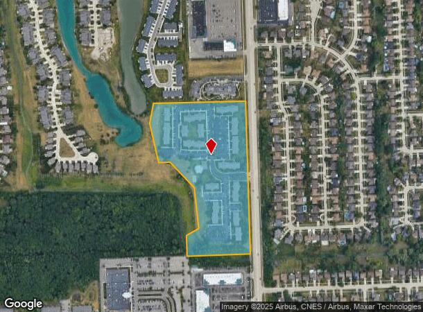  46275 Lakeside Park Dr, Shelby Township, MI Parcel Map