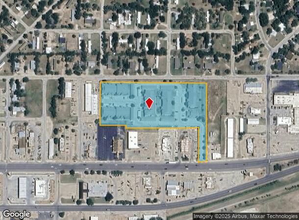  2509 E Hubbard St, Mineral Wells, TX Parcel Map