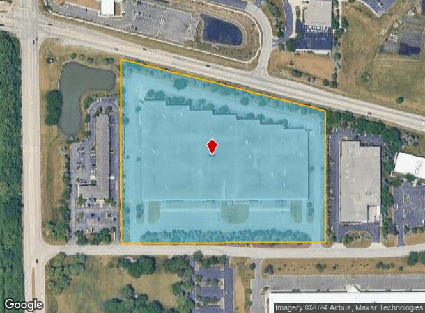  2000 Usg Dr, Libertyville, IL Parcel Map