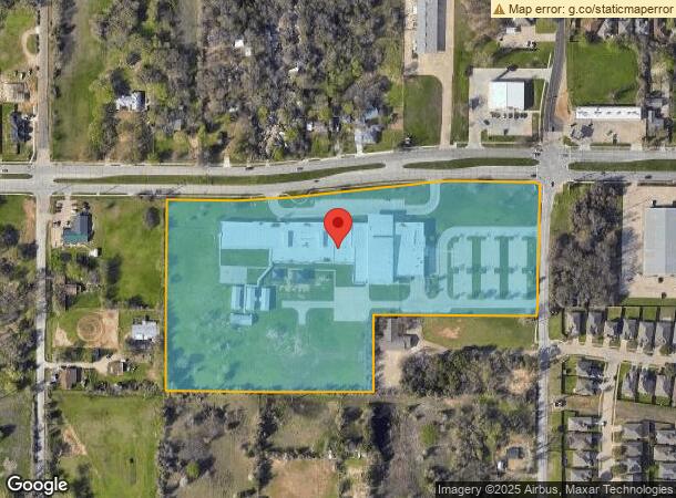  7300 John T White Rd, Fort Worth, TX Parcel Map