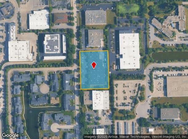  7101 S Adams St, Willowbrook, IL Parcel Map