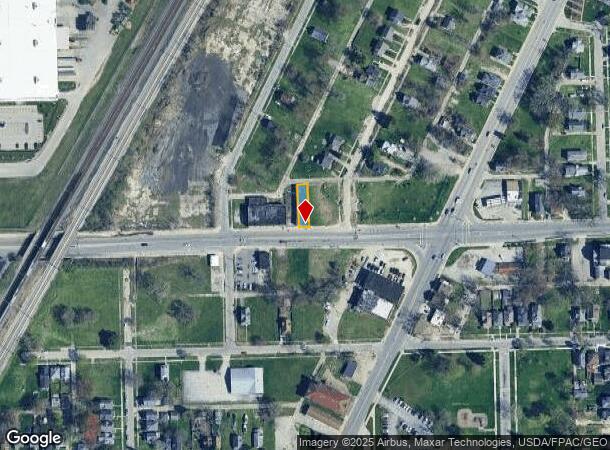 838 W Central Ave, Toledo, OH Parcel Map