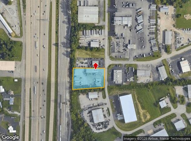  3003 Industrial Pky, Jeffersonville, IN Parcel Map