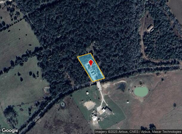  10993 Whiterock Rd, Bremond, TX Parcel Map