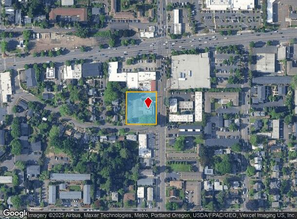 3625 Se Cesar E Chavez Blvd, Portland, OR Parcel Map