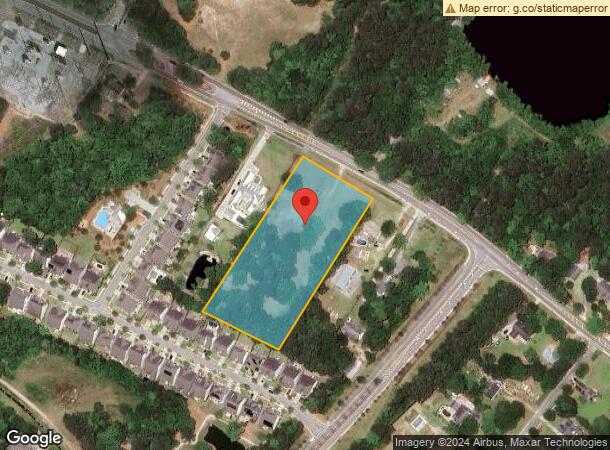  1207 Porchers Bluff Rd, Mount Pleasant, SC Parcel Map