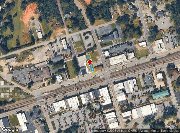  108 Nw Main St, Easley, SC Parcel Map
