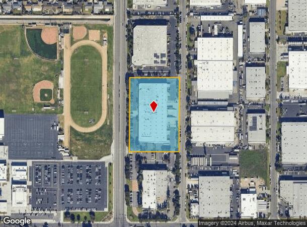  12362 Knott St, Garden Grove, CA Parcel Map