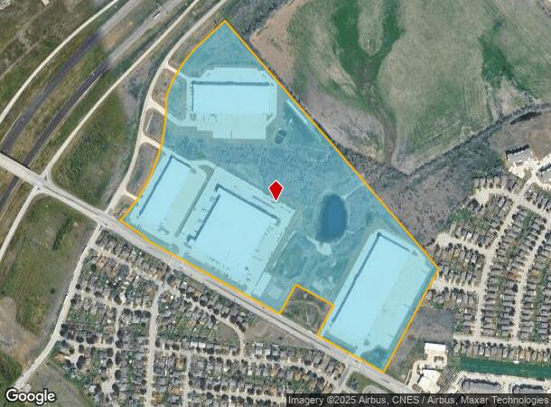 Elroy Rd, Del Valle, TX Parcel Map