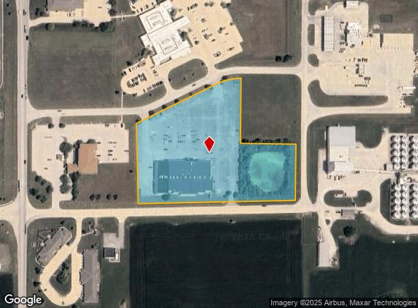 2509 Hurst Dr, Mattoon, IL Parcel Map