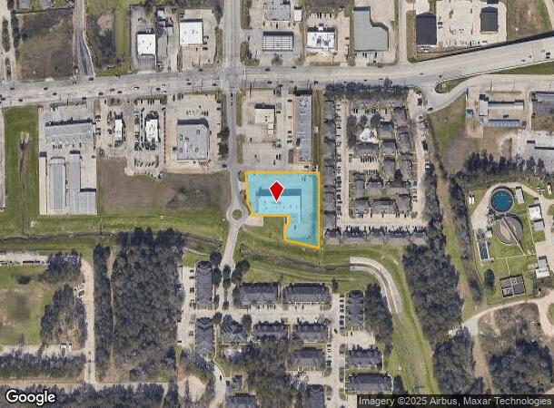 606 Rayford Rd, Spring, TX Parcel Map