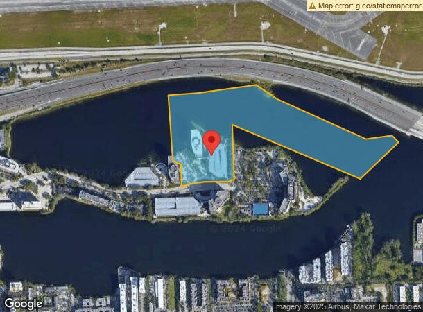  5201 Blue Lagoon Dr, Miami, FL Parcel Map