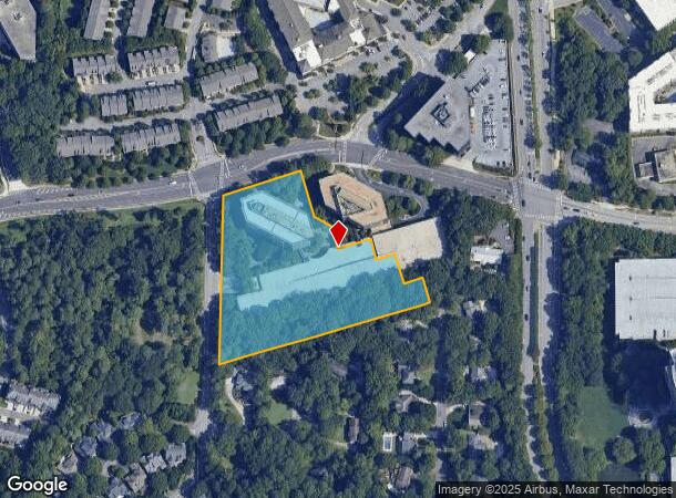 5605 Glenridge Dr, Atlanta, GA Parcel Map