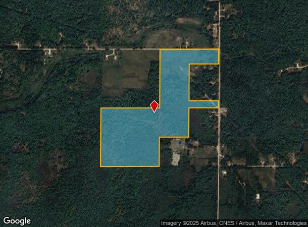  W Beamish Rd, Coleman, MI Parcel Map