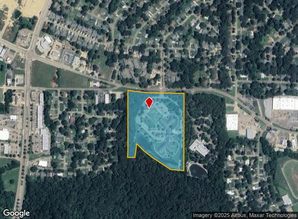 501 E Northside Dr, Clinton, MS Parcel Map