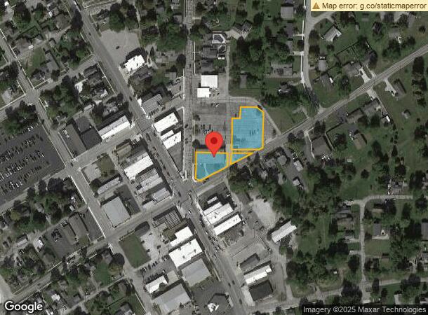  102 N Line St, Churubusco, IN Parcel Map