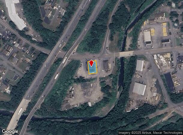  932 Springbrook Ave, Moosic, PA Parcel Map