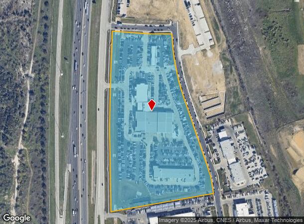  7201 S Ih 35, Georgetown, TX Parcel Map