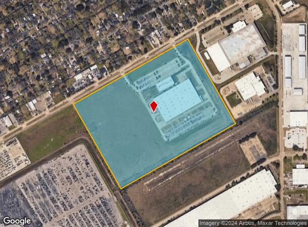  7232 Airport Blvd, Houston, TX Parcel Map