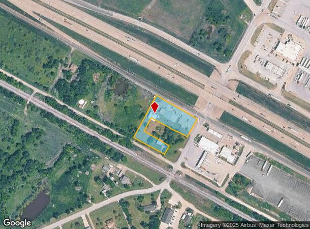6451 S Interstate 45 Service Rd, Ennis, TX Parcel Map