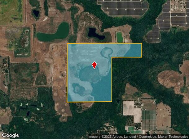 7350 Horton Rd, Lithia, FL Parcel Map