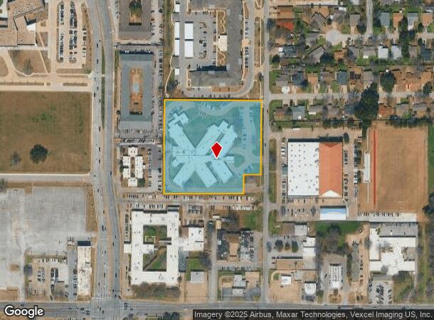  1112 Gibbins Rd, Arlington, TX Parcel Map
