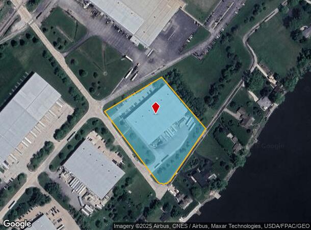  2601 Shoreline Dr, Bettendorf, IA Parcel Map