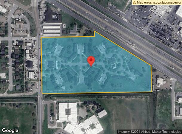  600 N Airport Dr, Weslaco, TX Parcel Map