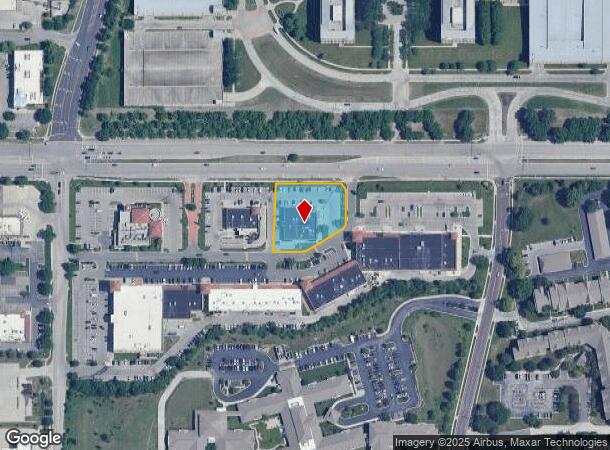  6547 W 119Th St, Leawood, KS Parcel Map