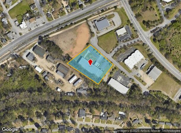201 Commerce Dr Ne, Columbia, SC Parcel Map