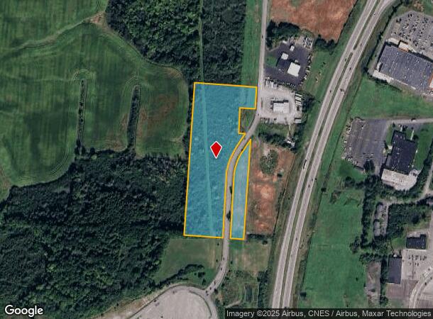 Salmon Run Mall Rd, Watertown, NY Parcel Map