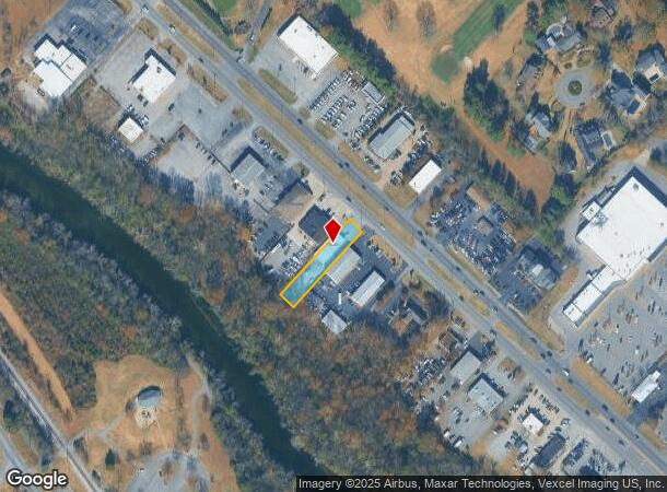  1727 Nw Broad St, Murfreesboro, TN Parcel Map