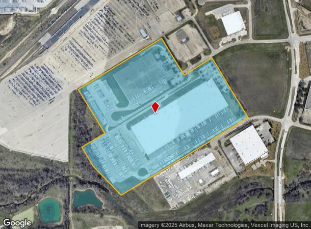  1000 Railhead Dr, Fort Worth, TX Parcel Map