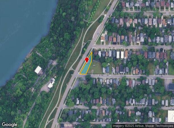 624 Ashland Ave, Niagara Falls, NY Parcel Map