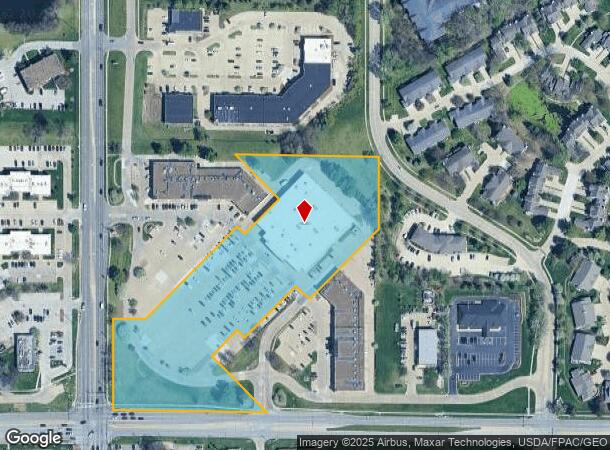 8501 Hickman Rd, Urbandale, IA Parcel Map