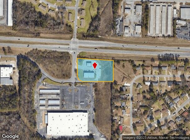  100 S Heron St, Macon, GA Parcel Map