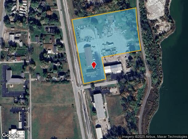 1130 Industrial Rd, Columbus, IN Parcel Map