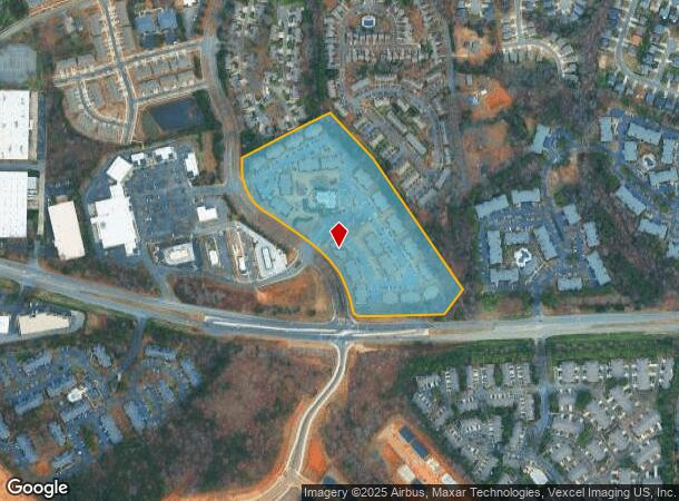  8204 University Station Cir, Charlotte, NC Parcel Map