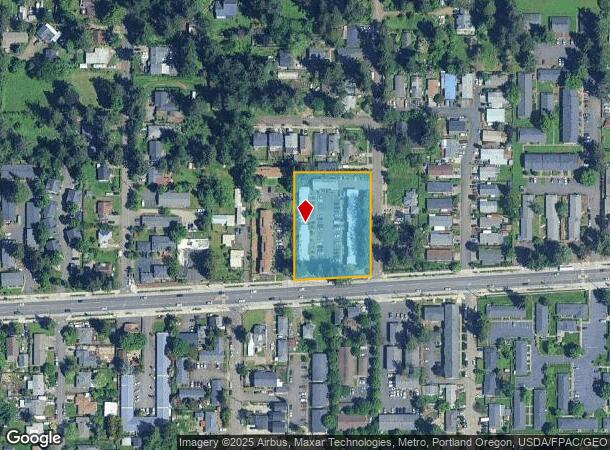 13059 Se Powell Blvd, Portland, OR Parcel Map