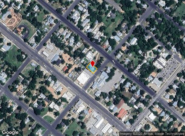  108 N Edison St, Fredericksburg, TX Parcel Map