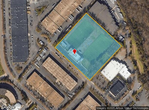 13832 Redskin Dr, Herndon, VA Parcel Map