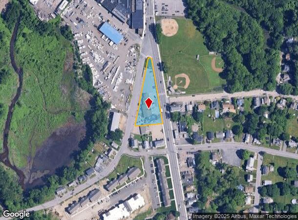  70 James St, Worcester, MA Parcel Map