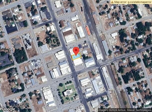  1116 Fisher St, Goldthwaite, TX Parcel Map