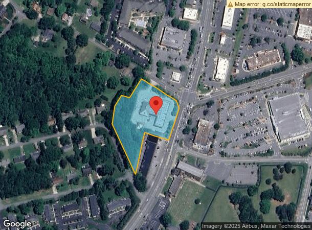  2853 N Center St, Hickory, NC Parcel Map