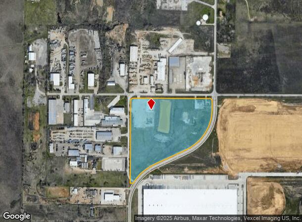  11401 Harmon Rd E, Fort Worth, TX Parcel Map