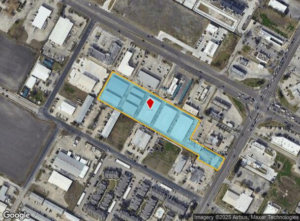 6537 Weber Rd, Corpus Christi, TX Parcel Map