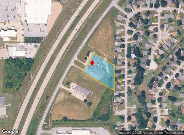  8831 N Owasso Expy, Owasso, OK Parcel Map