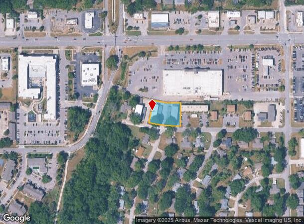 1018 W 24Th St, Lawrence, KS Parcel Map