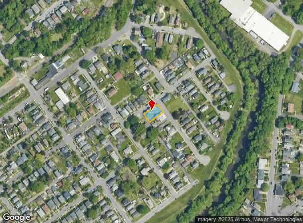  602 Grace St, Scranton, PA Parcel Map